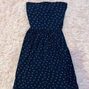 Ocean Drive Nautical Strapless Dress